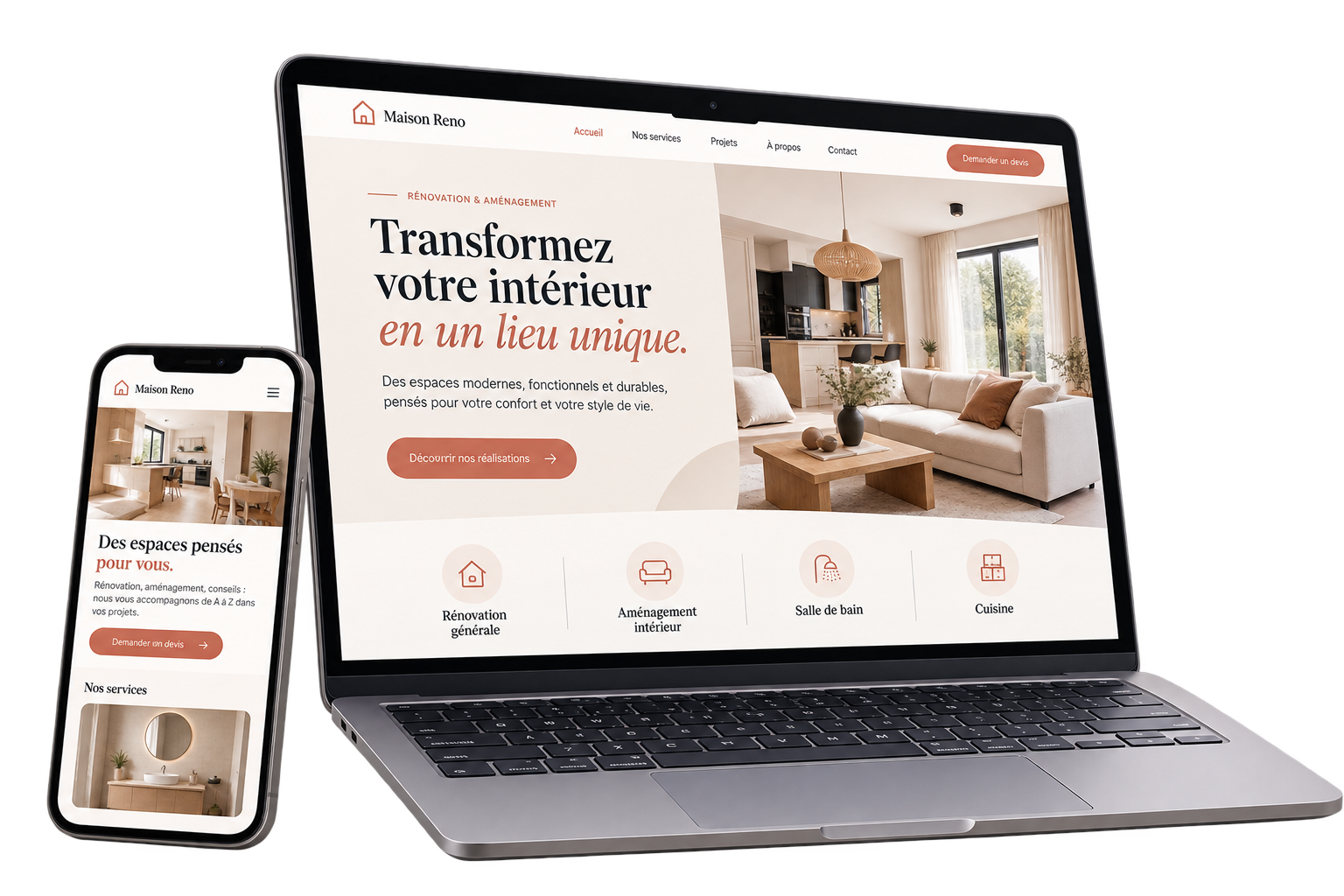 Création et refonte de site internet sur mesure